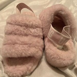 Pink Ugg Slides